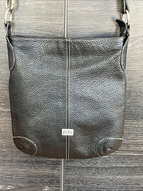 Mona Black Pebbled Leather Bag